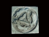 Three Hares with three ears, Delabole slate